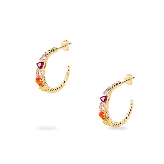 Agatha Paris Hoop Earrings