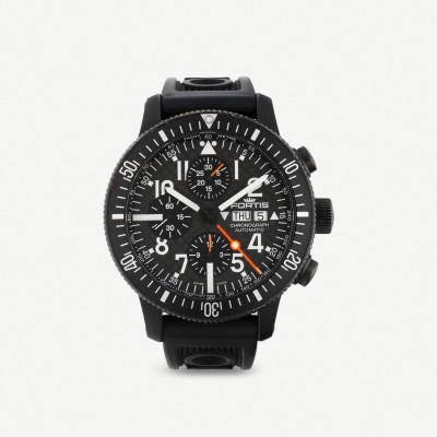 Reloj Fortis B-42 Negro caucho