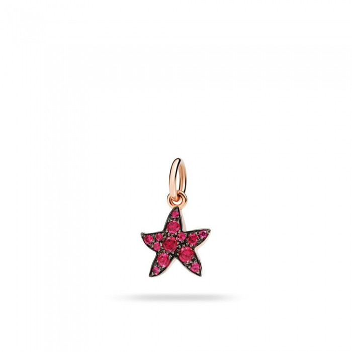 Ruby star pendant