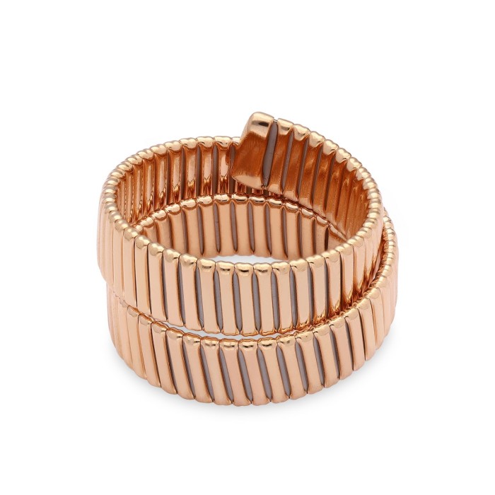 Grau Tubogas Ring Rose Gold