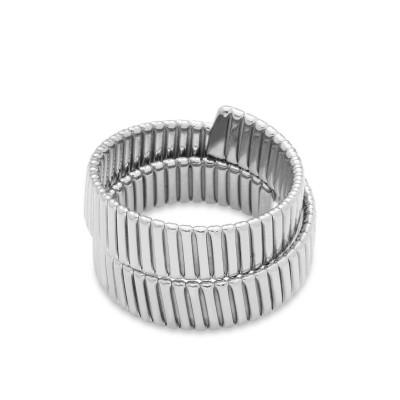 Grau White Gold Tubogas Ring