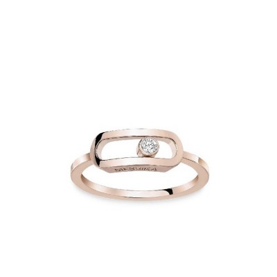 Move One Messika Rose Gold Ring