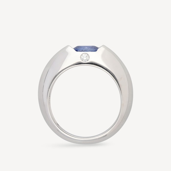 Anillo Piaget Biseau zafiro azul