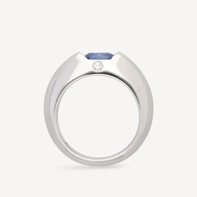 Anell Piaget Biseau safir blau