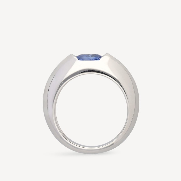 Anell Piaget Biseau safir blau