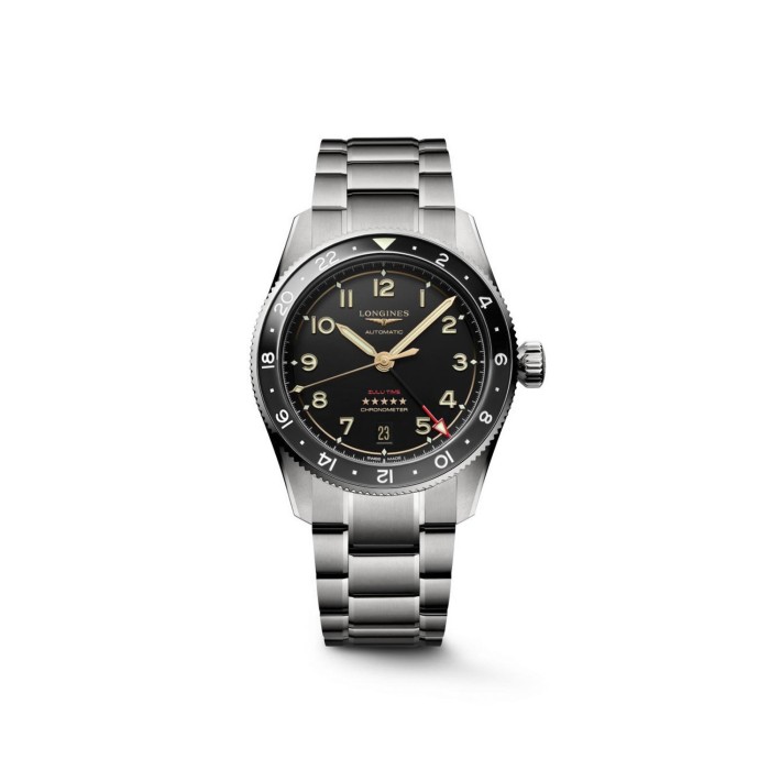 Longines Spirit Zulu Time Titanium Watch