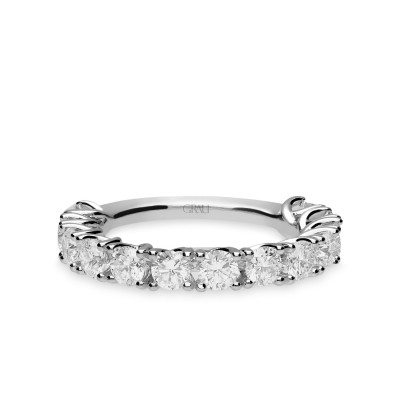 Athens White Gold and Diamonds Ring