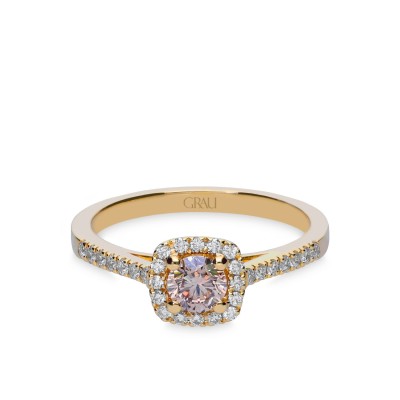 Grau Diamond Ring in yellow Gold