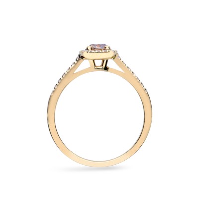 Grau Diamond Ring in yellow Gold