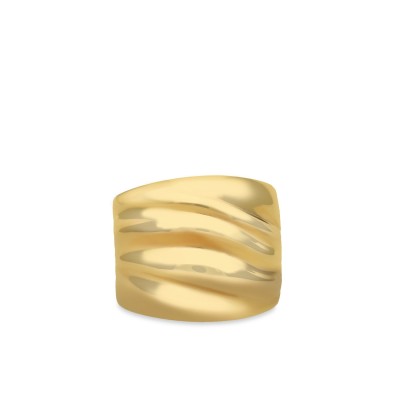 My Essence Waves Rose Gold Ring