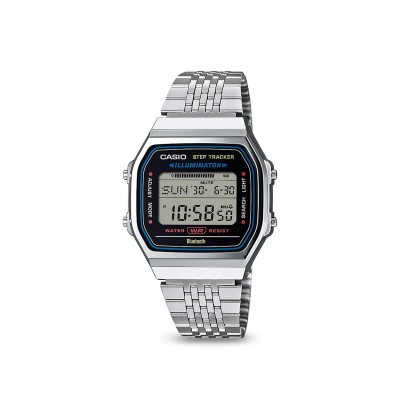 Casio Iconic Vintage Silver Watch