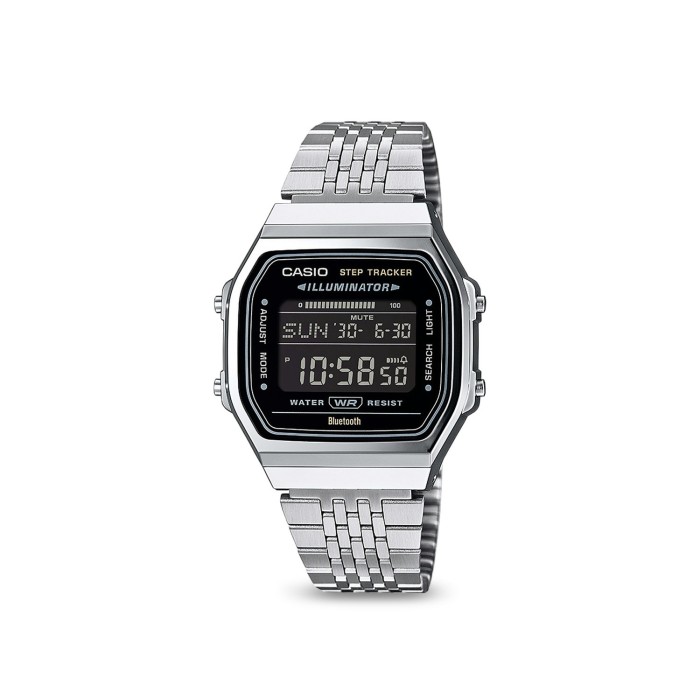 Casio Iconic Vintage Silver Watch