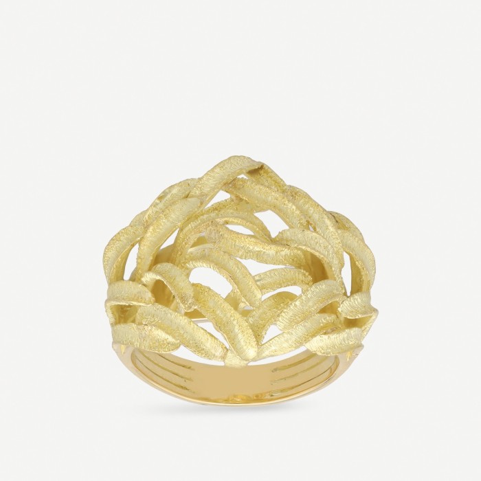 Anillo Oro Amarillo Grau Filigrana