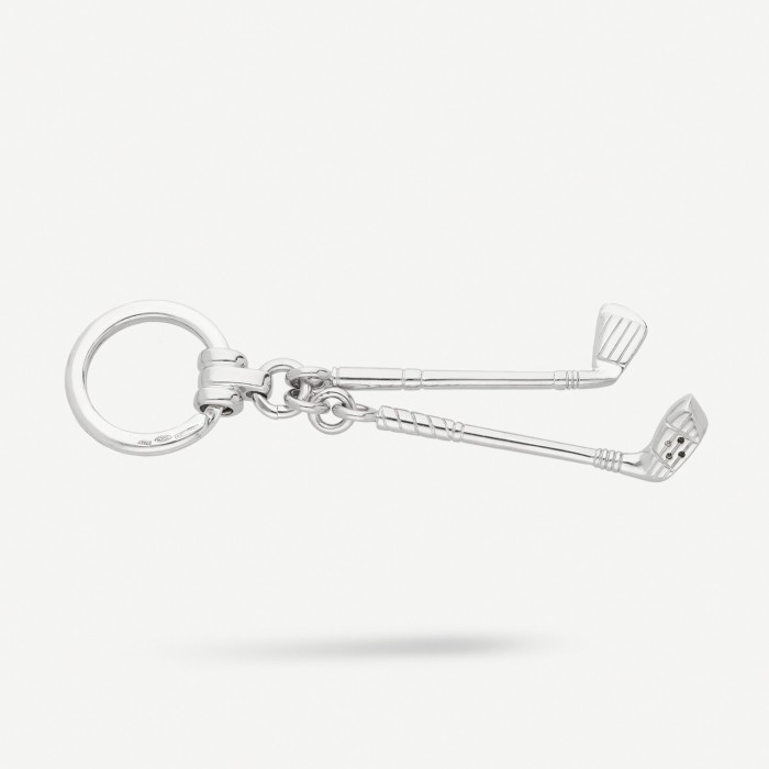 Tiffany & Co. Golf Club Key Ring in Silver