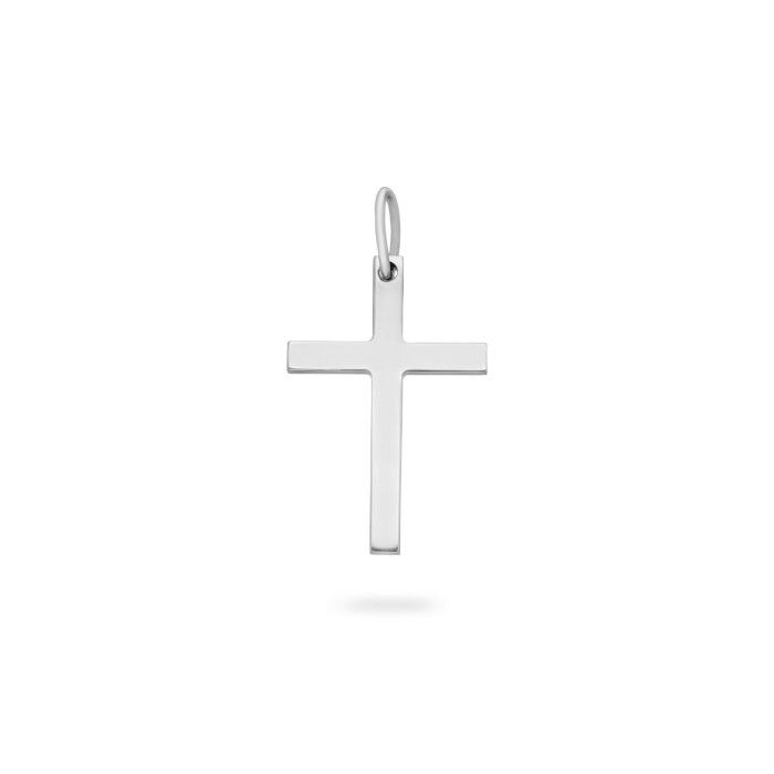 Grau Flat Cross Pendant Yellow Gold L