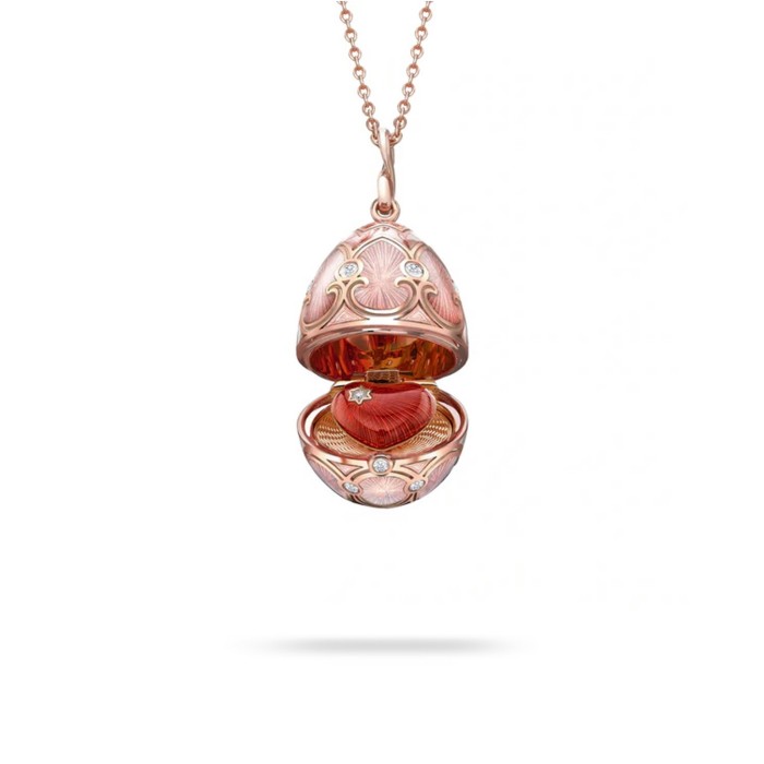 Fabergé Heritage Hen Surprise Locket Necklace