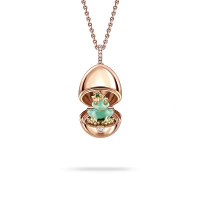 Collaret Fabergé Essence Frog Surprise Locket