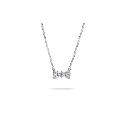 Sparkling Bow Necklace Pandora Timeless