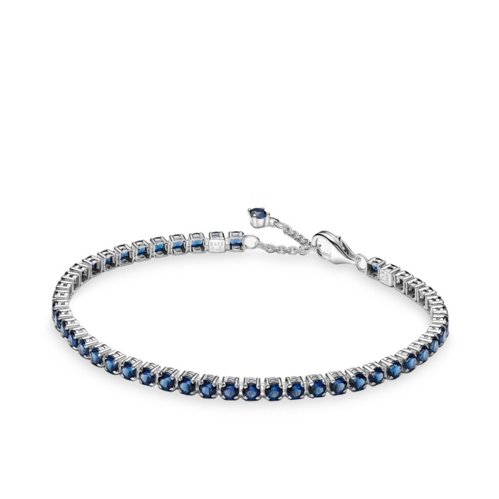 Navy Blue Tennis Bracelet Pandora