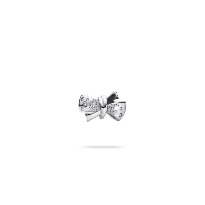 Sparkling Silver Bow Charm Pandora