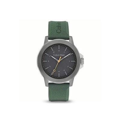 Reloj Reset Gris y Verde Calvin Klein