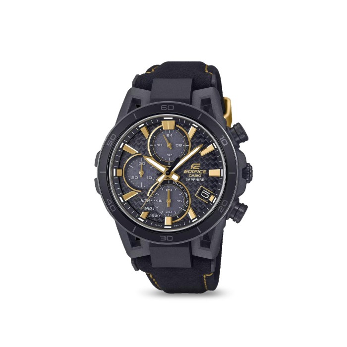 Reloj Edifice Sospensione Negro y Dorado G-Shock