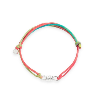Colored cotton bracelet Dodo Nodo