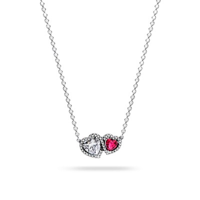 Pandora Hearts Halo Necklace