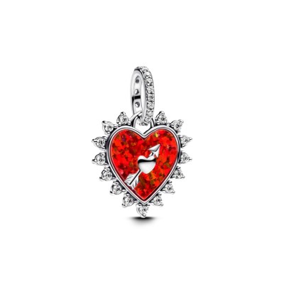 Pandora Moments Spinning Heart Arrow Pendant Charm