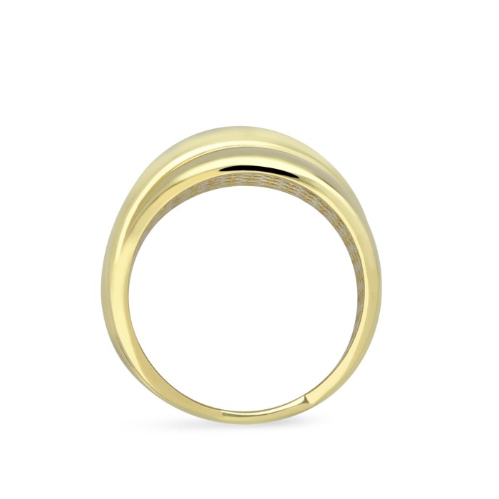 Grau Triple Band Ring Yellow Gold - Jewelry Online Grau