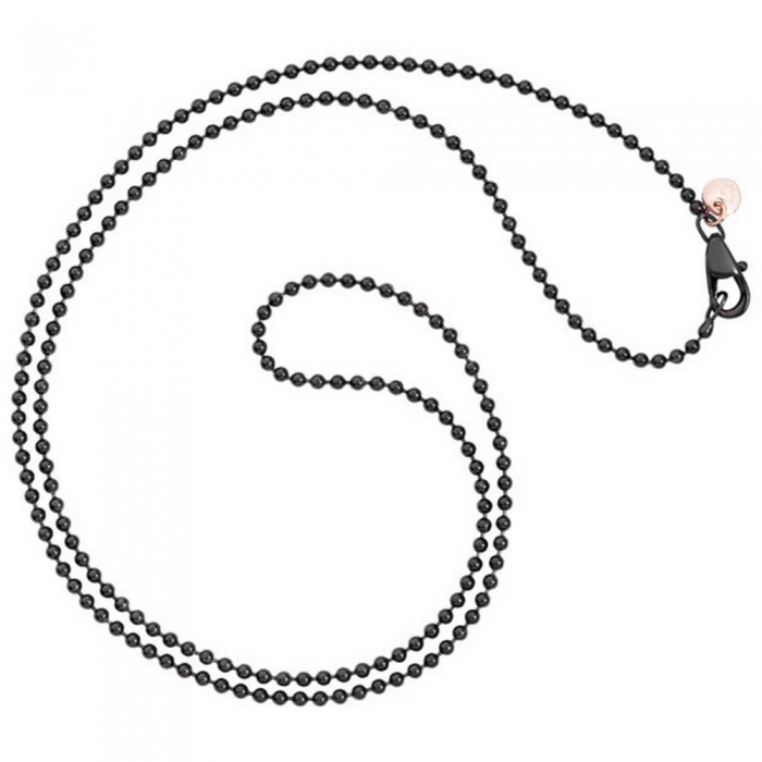 Chain Dodo Everyday black beads 50 cm