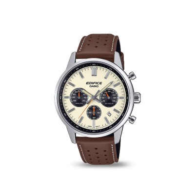 Casio Edifice White Dial Watch