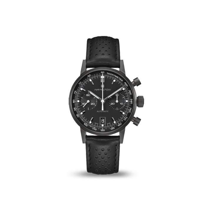 Hamilton American Classic Auto Chrono negro