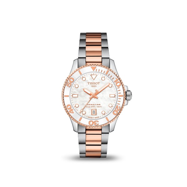 Tissot T-Sport Watch 36mm White Mother-of-Pearl