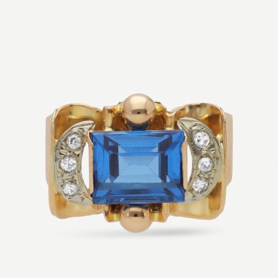 Vintage 18k Rose Gold Ring