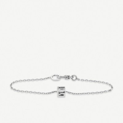 Pulsera Gucci Oro Blanco 18k