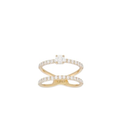 Anillo doble aro Grau