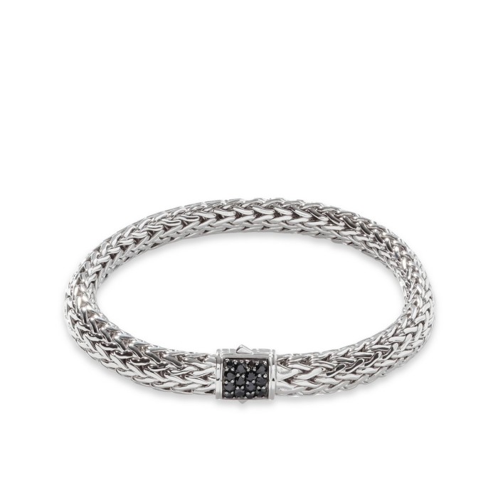 Icon Bracelet in Silver with Sapphire