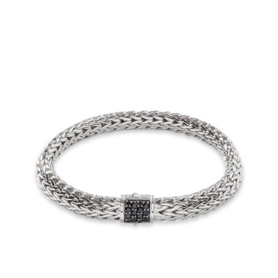 Icon Bracelet in Silver with Sapphire