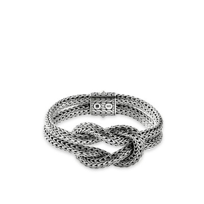 Love Knot Silver Bracelet 6.5MM