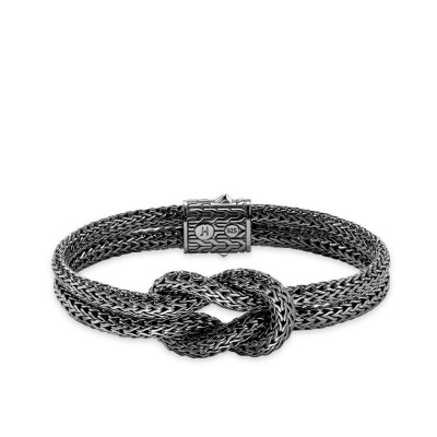 Love Knot Silver Bracelet