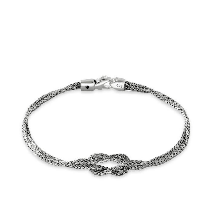 John Hardy Love Knot Bracelet - Sterling Silver