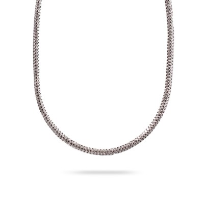 5MM Sterling Silver Icon Necklace