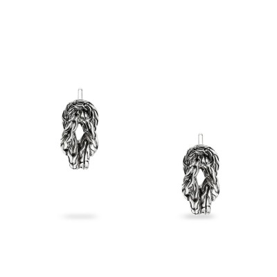 Pendent de Creuament amb Nus d'Amor - Plata Esterlina