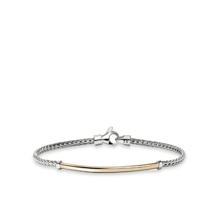 Pulsera JH Essential de Oro y Plata Esterlina