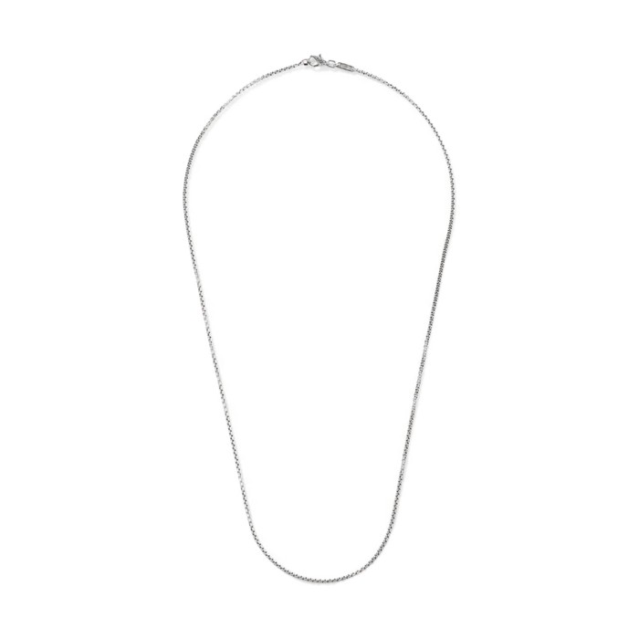 Collar de Cadena Box 2MM en Plata Esterlina