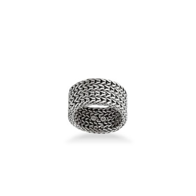 John Hardy 12mm Sterling Silver Band Ring