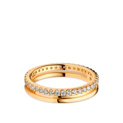 Anillo Pandora Timeless en Plata con Baño de Oro