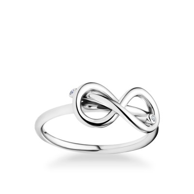 Anillo Pandora Moments de Plata con Nudo Infinito