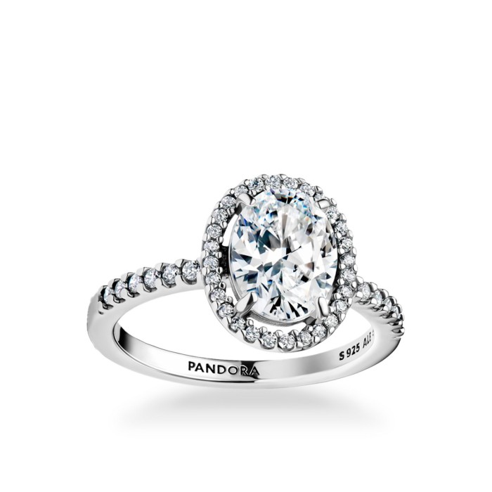 Anillo Pandora Timeless de Plata con Zirconia Cúbica